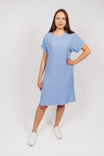 Платье женское 0825 (Нежно-голубой) - Ивтекс-Плюс