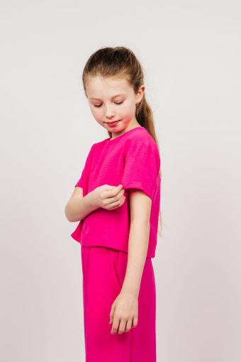 Блузка для девочки 05113 (Фуксия) (Фото 2)