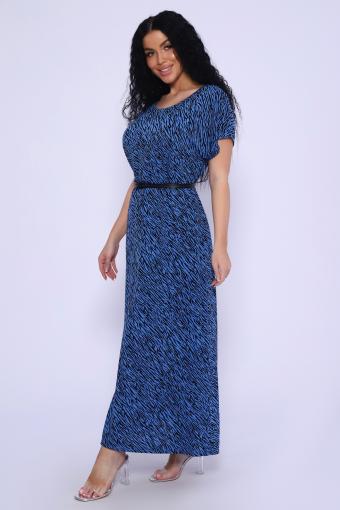 Платье 24670 (Голубой) (Фото 2)