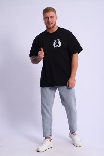 футболка 70106 (Черный) - Ивтекс-Плюс