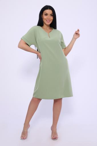 Платье 32725 (Зеленый) - Ивтекс-Плюс