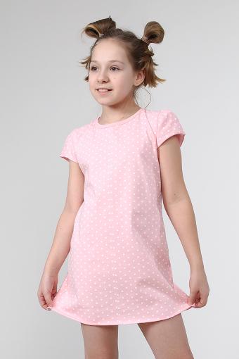 Сорочка детская 22077 (Розовый) - Ивтекс-Плюс