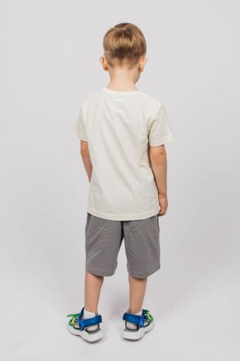 Комплект для мальчика 42111 (Молочный/серый) (Фото 2)