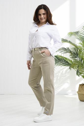 С27039 брюки женские (Белый) - Ивтекс-Плюс