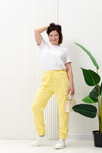 С27037 брюки женские (Желтый) (Фото 2)