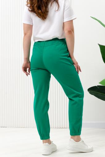 С27037 брюки женские (Зеленый) (Фото 2)
