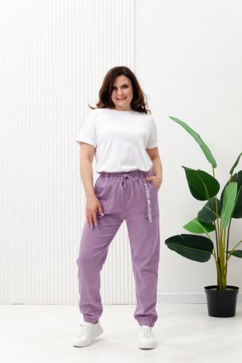 С27037 брюки женские (Фиолетовый) - Ивтекс-Плюс