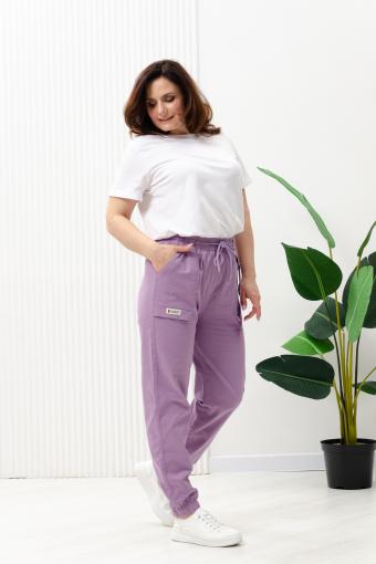 С27037 брюки женские (Фиолетовый) (Фото 2)