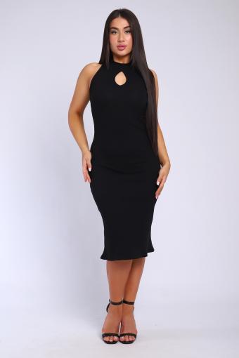 Платье 39041 (Черный) - Ивтекс-Плюс
