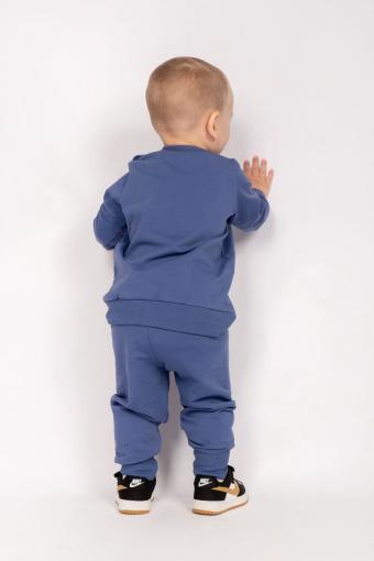 Комплект для мальчика (джемпер_брюки) 0461 (м) (Синий) (Фото 2)