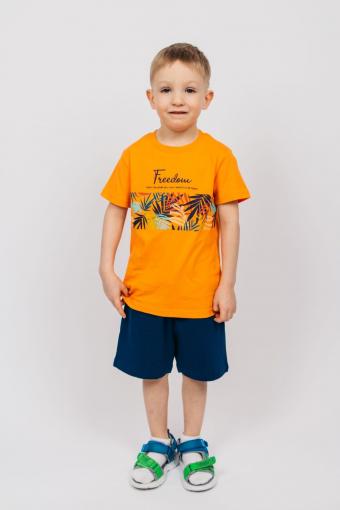 Комплект для мальчика 42115 (Оранжевый) - Ивтекс-Плюс