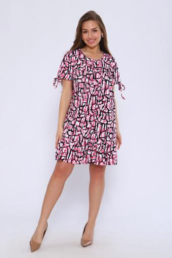 Платье 13199 (Розовый) - Ивтекс-Плюс