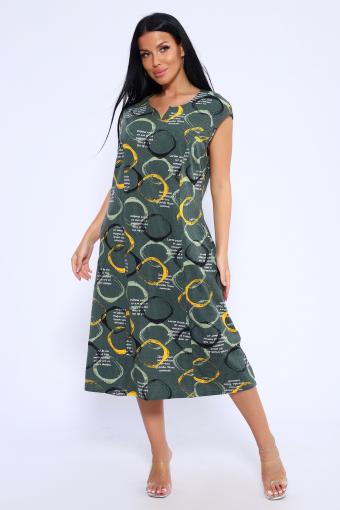 Платье Энсо ПЛ-002 (Мятно зеленый) - Ивтекс-Плюс