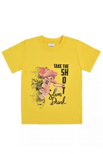футболка детская с принтом 7443 (Желтый) - Ивтекс-Плюс