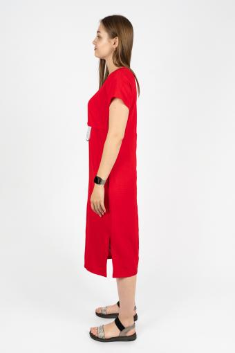 867 Платье женское (Красный) - Ивтекс-Плюс