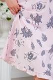 Ночная сорочка из кулирки Мелиса розовая (Фото 6)