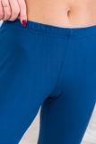 Костюм женский из футболки и брюк из вискозы Лусия голубой, синий (Фото 9)