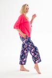 Пижама из джемпера и брюк из кулирки Жасмин розовая роза (Фото 2)