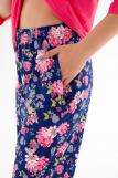 Пижама из джемпера и брюк из кулирки Жасмин розовая роза макси (Фото 6)