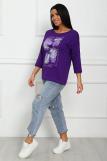 Сайли - футболка фиолетовый (Фото 2)