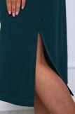 Лили - платье-футболка зеленый (Фото 8)