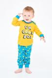 Пижама для мальчика 92139 (Желтый/бирюзовый) (Фото 1)