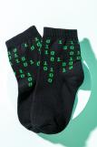Носки детские Бинарный код 2 пары (Зеленый) (Фото 3)