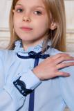 Блузка для девочки SP0300 (Голубой) (Фото 3)