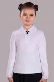 Блузка для девочки Рианна Арт.13180 (Белый) (Фото 1)