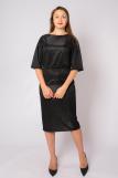 Платье женское 865 (Черный) (Фото 1)