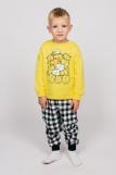 Пижама детская 92204 (Желтый/черная клетка) (Фото 2)