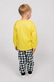 Пижама детская 92204 (Желтый/черная клетка) (Фото 3)