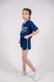 Футболка для девочки 51340 (Темно-синий) (Фото 2)