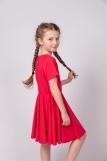 Платье для девочки 81228 (Малиновый) (Фото 3)
