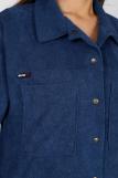 Бредбери - рубашка индиго (Фото 8)