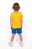 Комплект для мальчика (джемпер кор.рукав_шорты) 0422 (Желтый) (Фото 2)