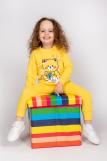 Комплект для девочки (джемпер_брюки) 0450 (Желтый) (Фото 3)