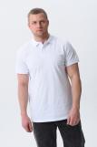 14401 футболка поло мужская (Белый) (Фото 1)