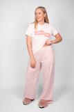 Пижама женская футболка_брюки 0933 (Розовая полоска) (Фото 3)