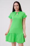 Платье женское из кулирки Чейси 2 светло-зелёный (Фото 1)