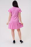Платье женское из кулирки Чейси 2 розовый (Фото 5)