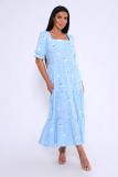 Платье 71123 (Голубой) (Фото 2)