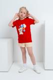 футболка детская с принтом 7448 (Красный) (Фото 3)