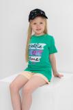 футболка детская с принтом 7448 (Зеленый) (Фото 1)