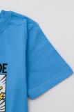 футболка детская с принтом 7443 (Голубой) (Фото 3)