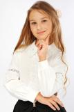 Блузка для девочки трикотажная SP6762 (Кремовый) (Фото 1)