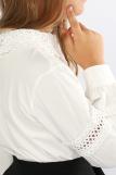 Блузка для девочки трикотажная SP6762 (Кремовый) (Фото 2)