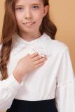 Блузка для девочки трикотажная SP6840 (Кремовый) (Фото 2)