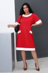 Платье 52291 (Красный) - Ивтекс-Плюс