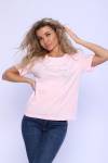 футболка 70087 (Светло-розовый) - Ивтекс-Плюс